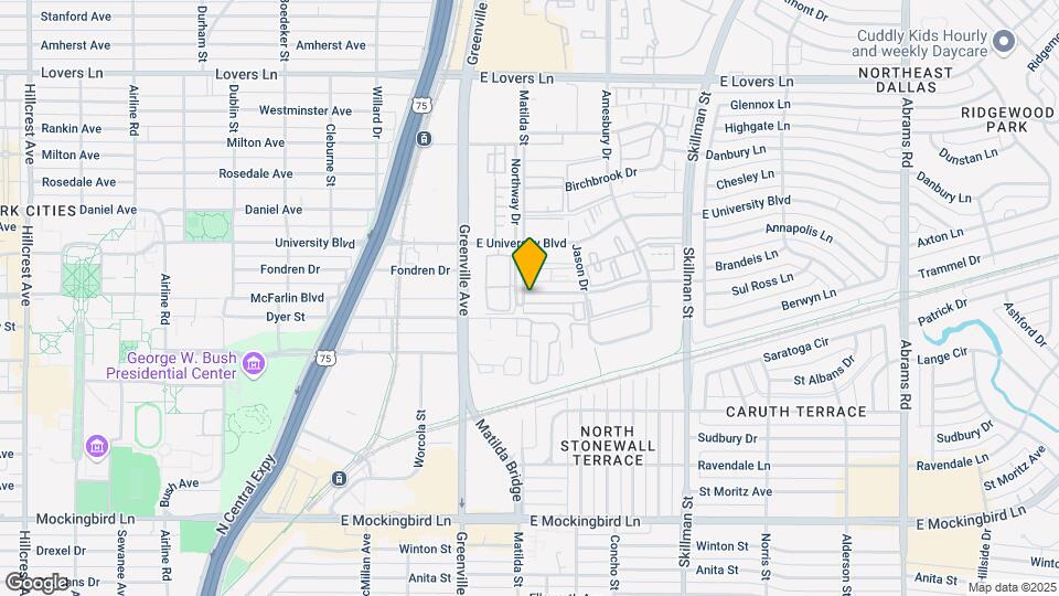 5808 Sandhurst Ln Map and Location Details