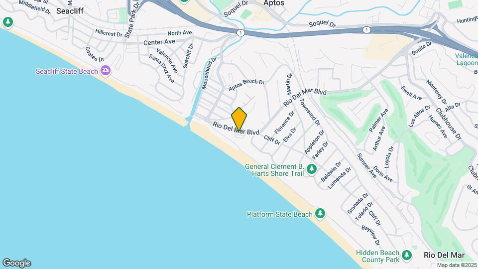 260 Rio del Mar Blvd Map and Location Details