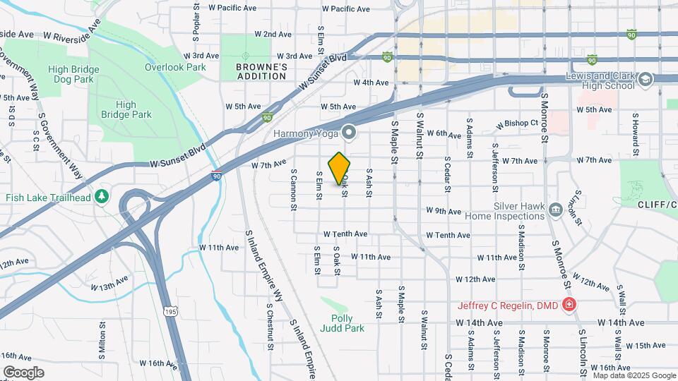 1805 W 8th Ave Map and Location Details
