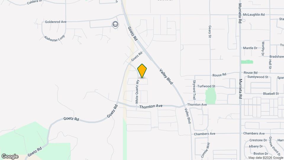 25167 Zircon Rd Map and Location Details