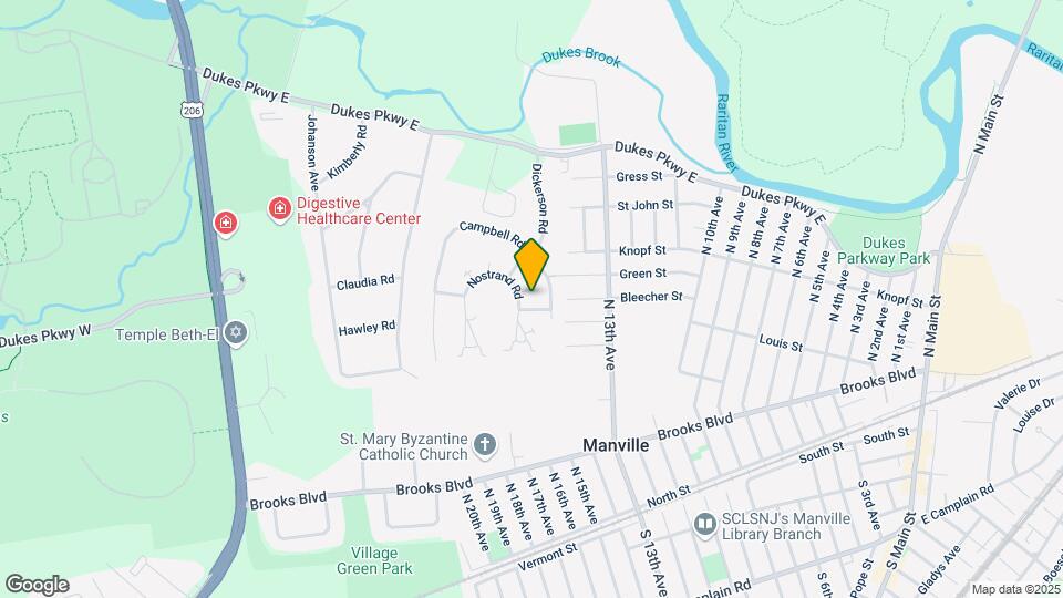 34 Nostrand Rd Map and Location Details