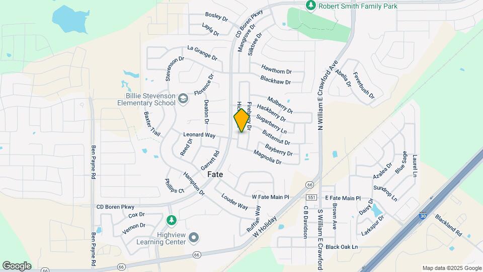 506 Hickory Ln Map and Location Details