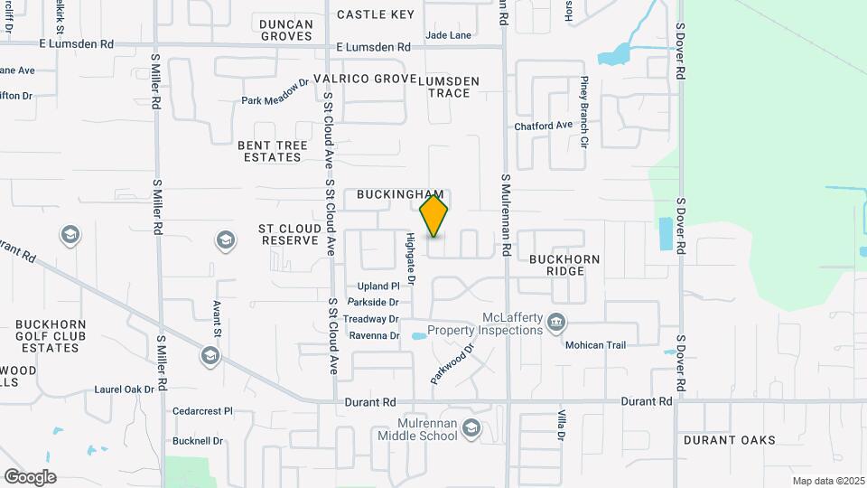 4110 Yellowwood Dr Map and Location Details