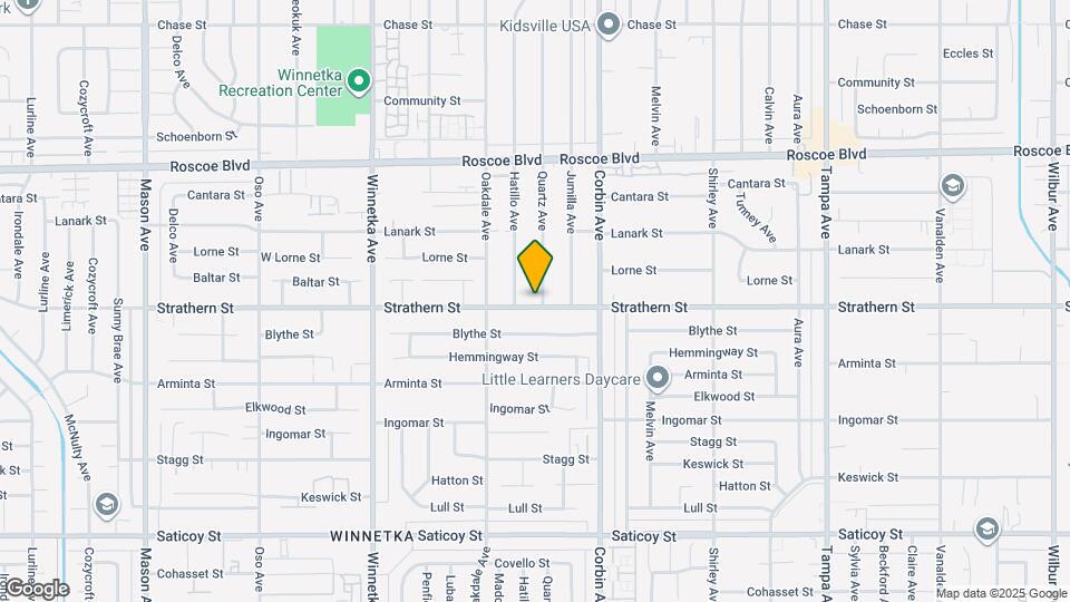 8005 Quartz Ave Map and Location Details