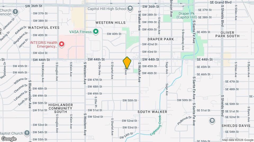 545 SW 46th St Map and Location Details