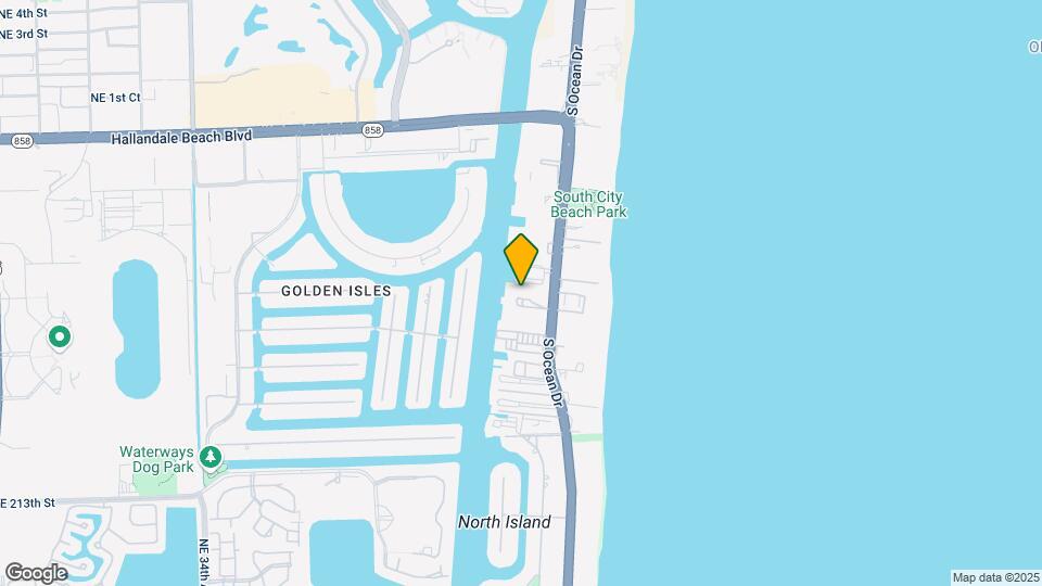 1965 S Ocean Dr, Unit MR Map and Location Details