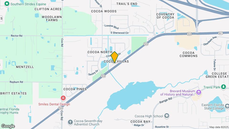 3717 W Malory Ct Map and Location Details