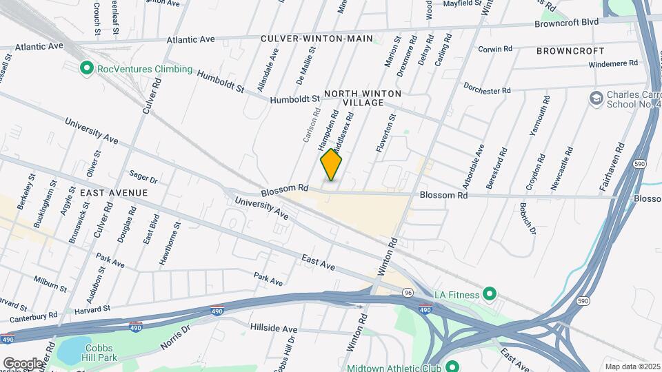 496 Blossom Rd, Unit 496 Blossom Lower Map and Location Details