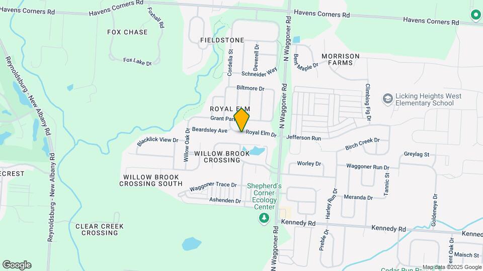 8123 Royal Elm Dr Mapa y Detalles de la Ubicación