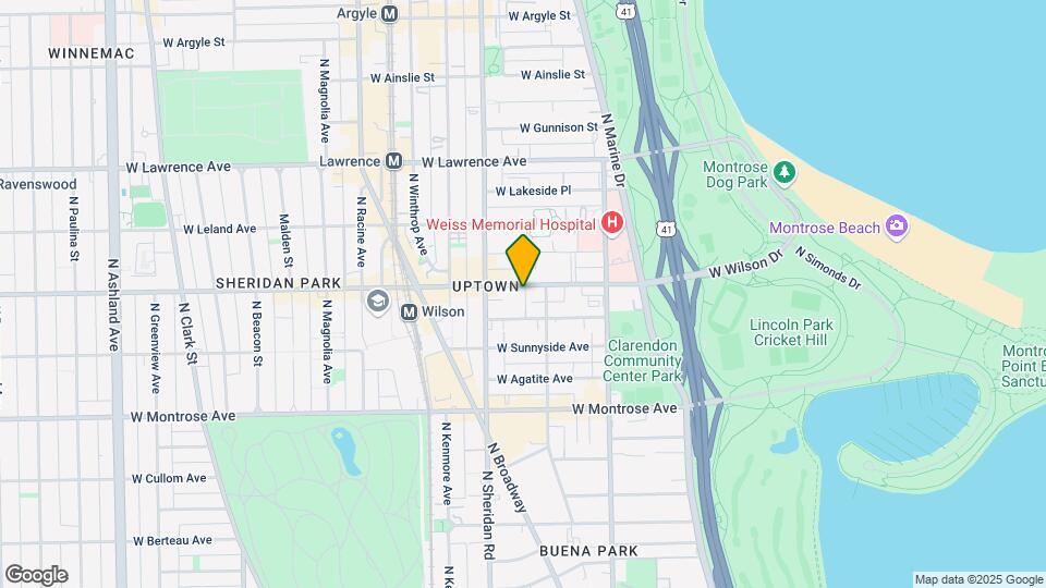 921 W Wilson Ave Mapa y Detalles de la Ubicación