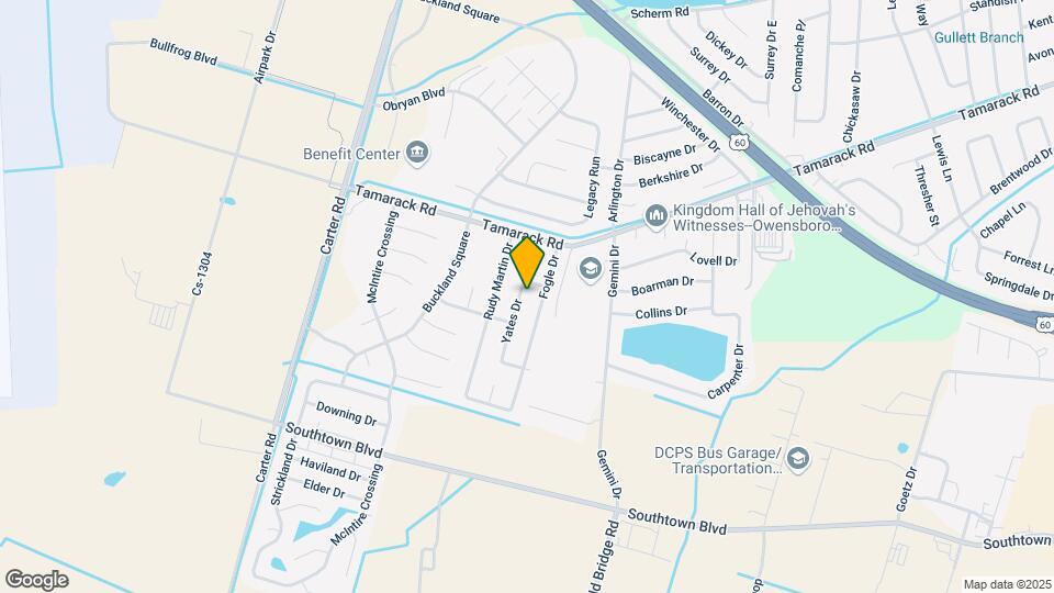 3915 Yates Dr Mapa y Detalles de la Ubicación