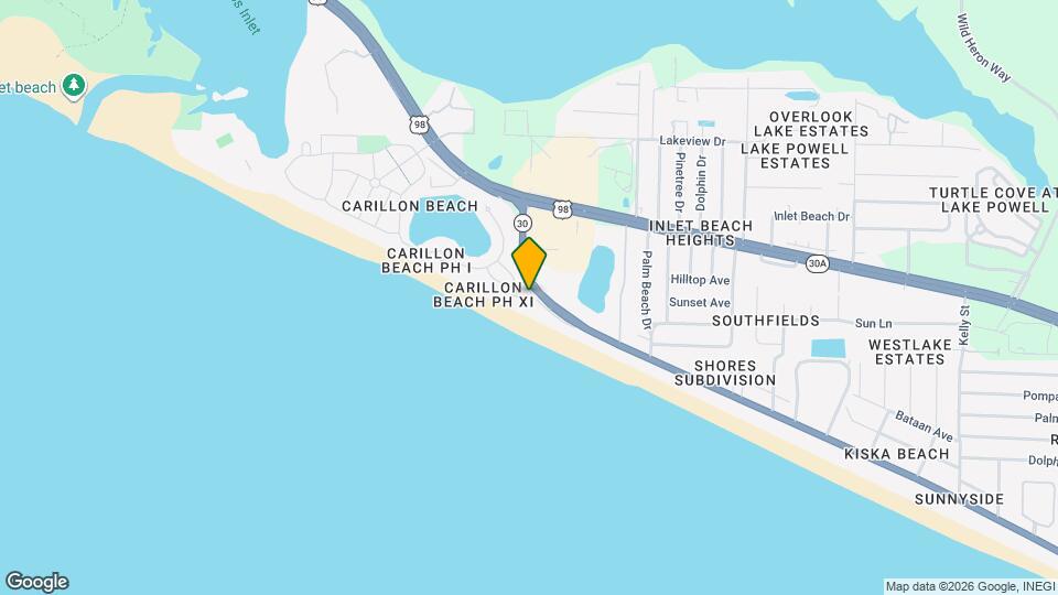 23223 Front Beach Rd-Unit -A-112 Mapa y Detalles de la Ubicación