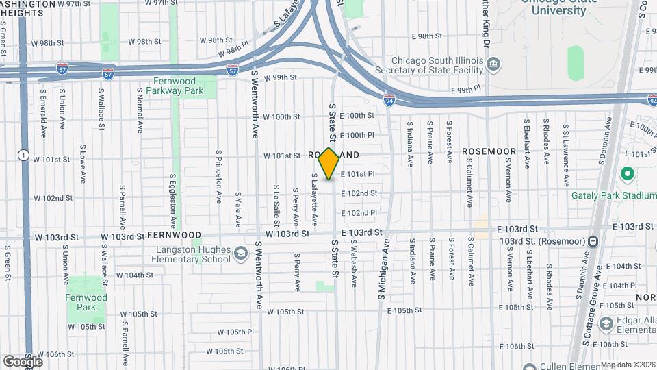 10146 S State St Mapa y Detalles de la Ubicación