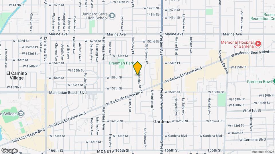 15523 Ruthelen St Map and Location Details