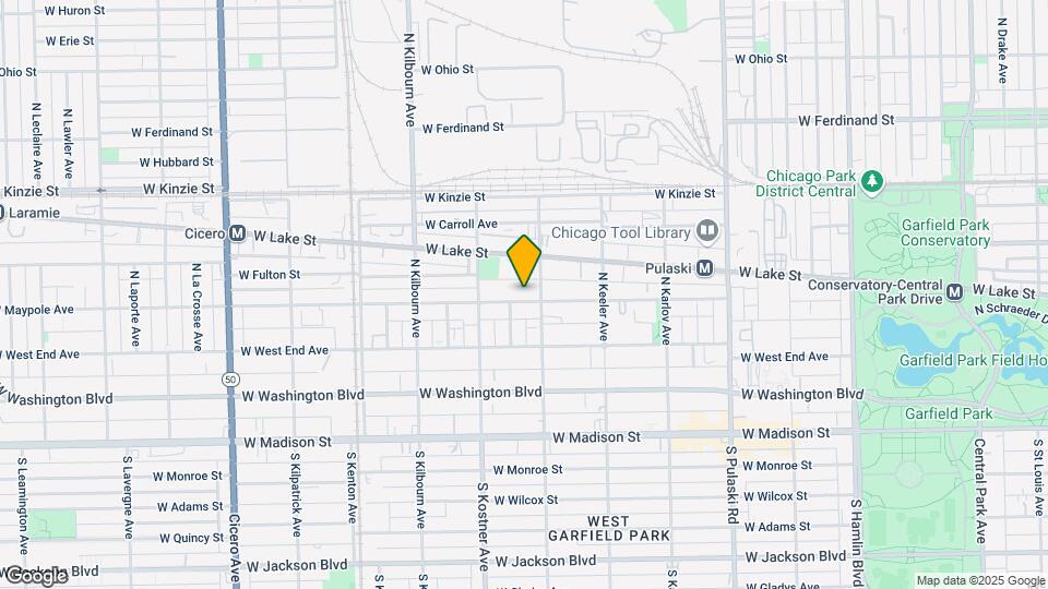 4316 W Maypole Ave Map and Location Details