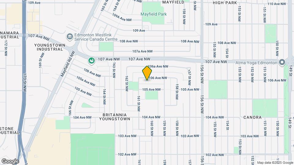 15945-15106 106 Ave NW Map and Location Details