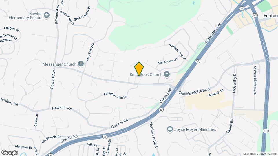 855 Summit Bluff Ct Map and Location Details