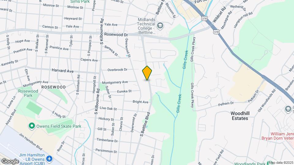 623 S Beltline Blvd Map and Location Details