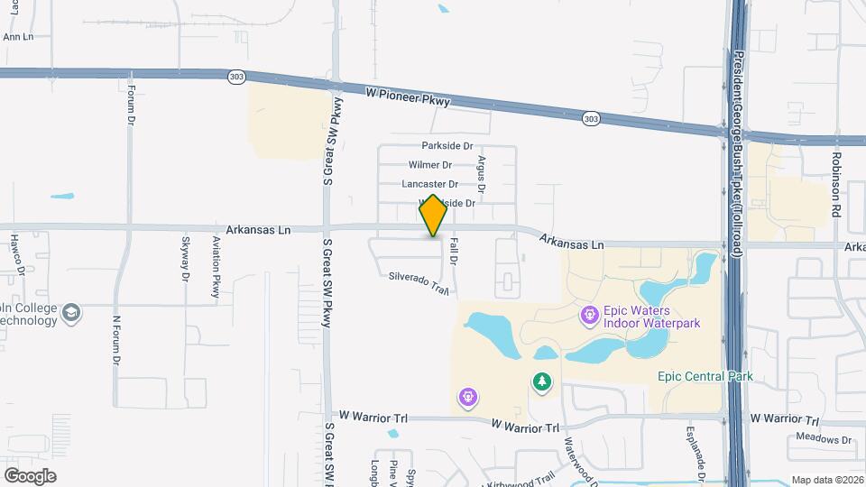 2411 Canyon Springs Dr Map and Location Details