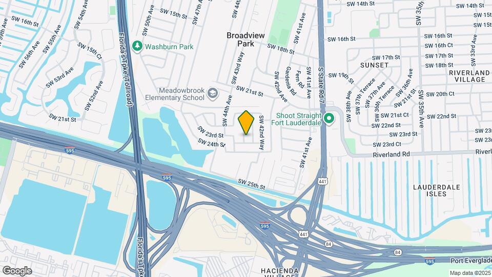 2300 SW 43rd Terrace Map and Location Details