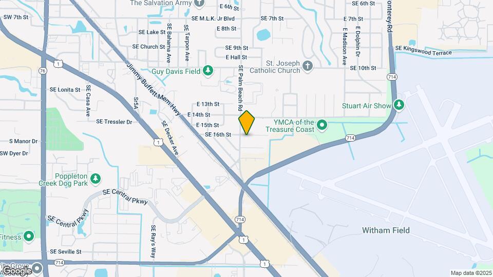 1002 SE 15th Ct Map and Location Details