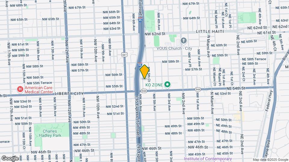 5515 NW 6th Ave Map and Location Details