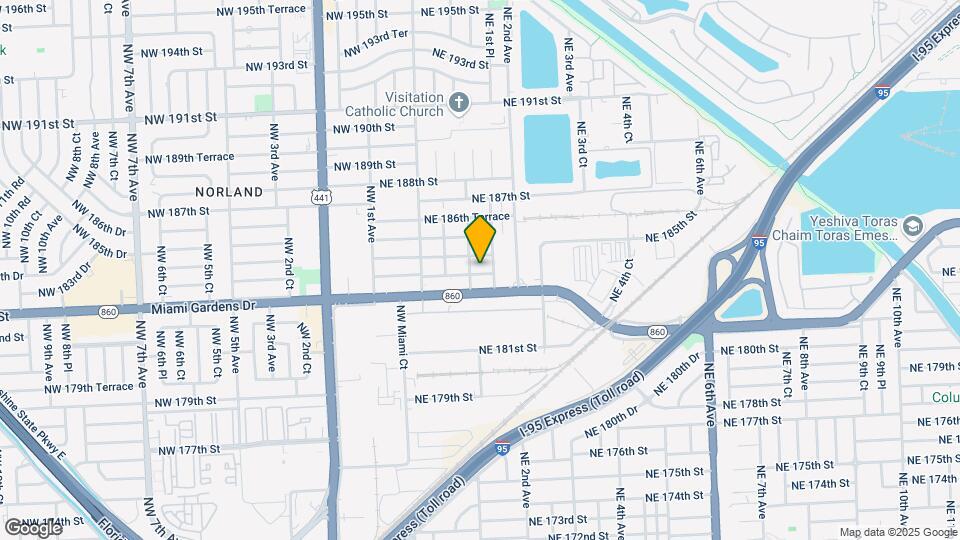 143 NE 183rd Ter, Unit 143 Mapa y Detalles de la Ubicación