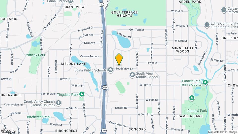 5616 Dalrymple Rd Map and Location Details