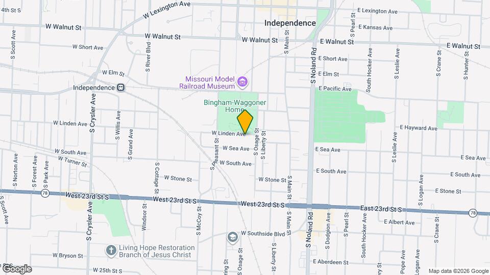 319 W Linden Ave Map and Location Details
