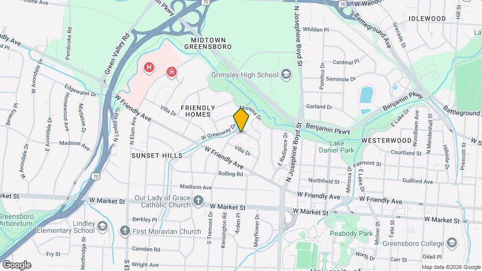 520 N Tremont Dr Map and Location Details