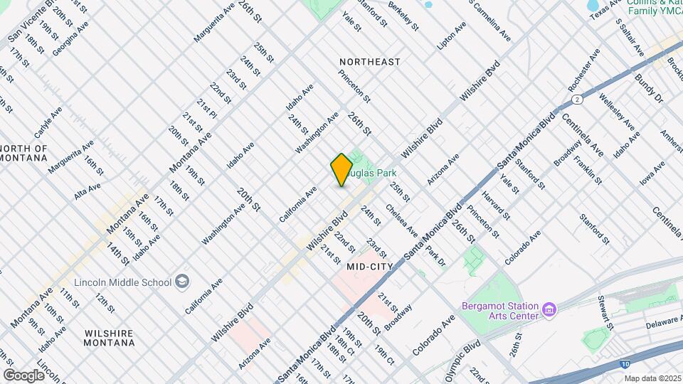 1136 24th St Map and Location Details