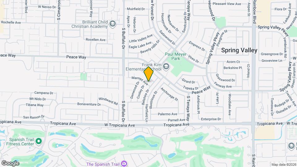 7538 Marmot Ave Map and Location Details