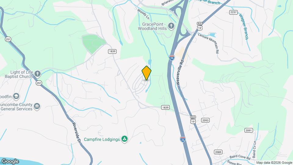 57 Walnut Springs Dr Mapa y Detalles de la Ubicación