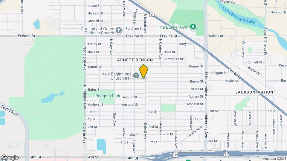 2904 Baylor St Map and Location Details