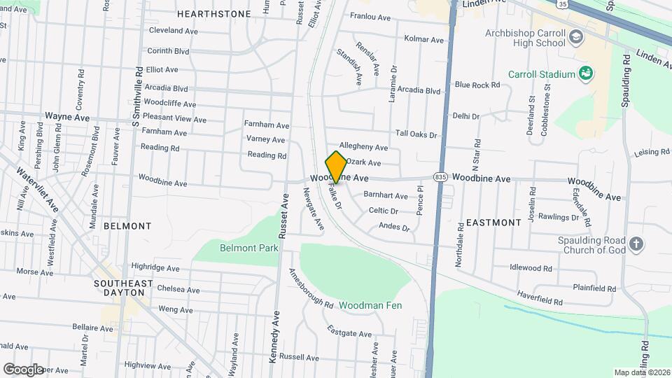 1618 Falke Dr Map and Location Details