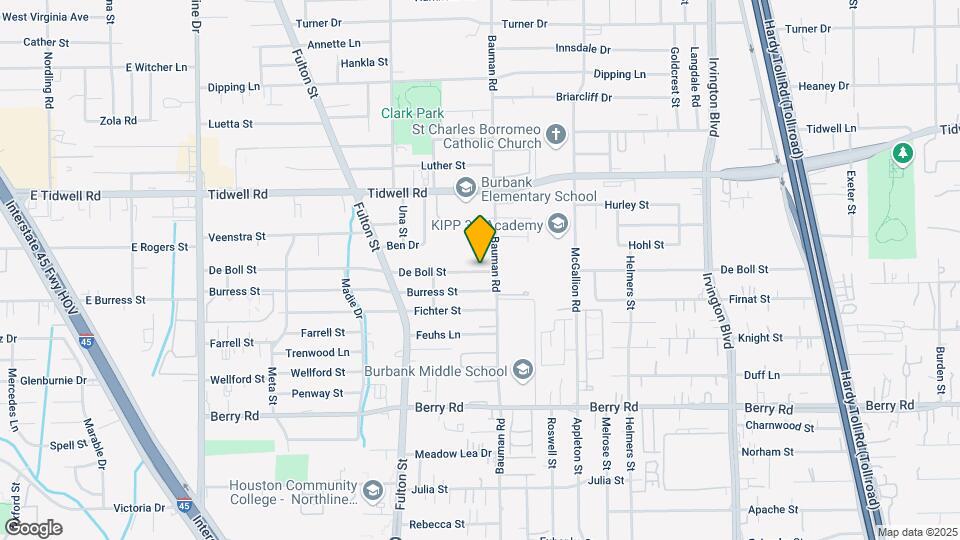 251 De Boll St Map and Location Details