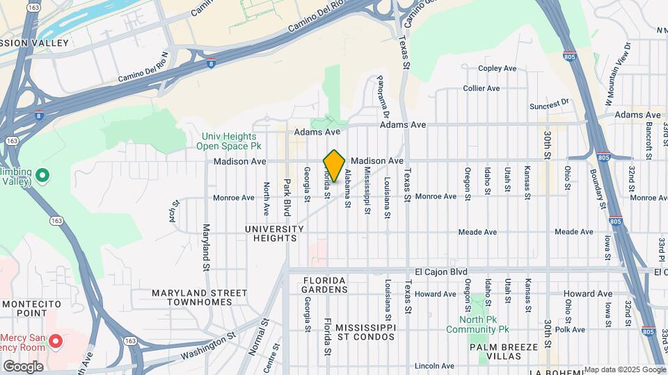 4525 Florida St Mapa y Detalles de la Ubicación