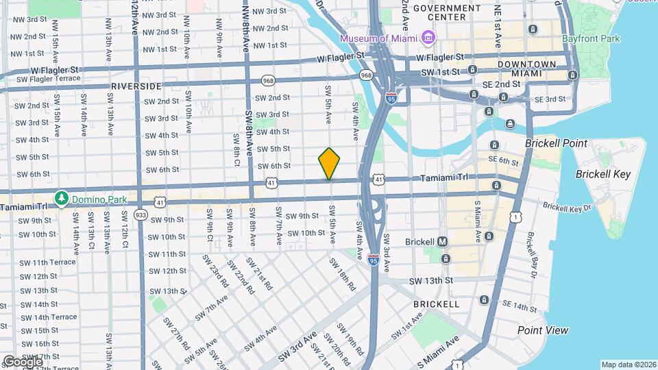 500 SW 7th St Map and Location Details