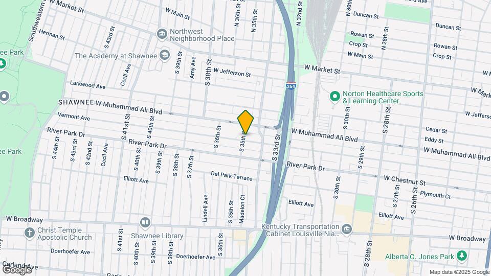 3429 Vermont Ave Map and Location Details