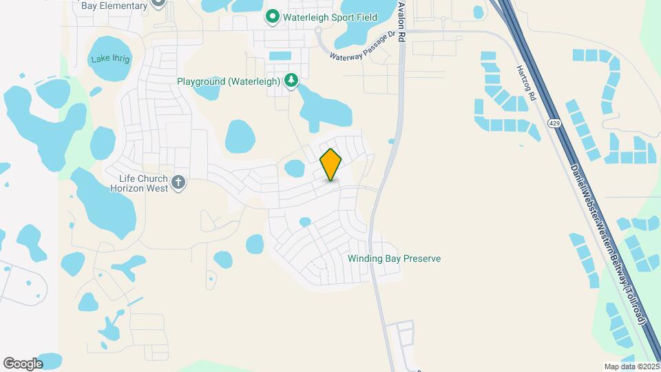 15609 Water Spring Blvd Map and Location Details