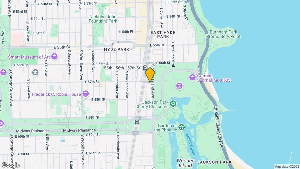 5700 Stony Island Apartments Map and Location Details