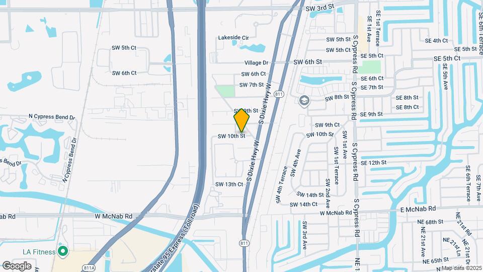 760 SW 10th St Map and Location Details