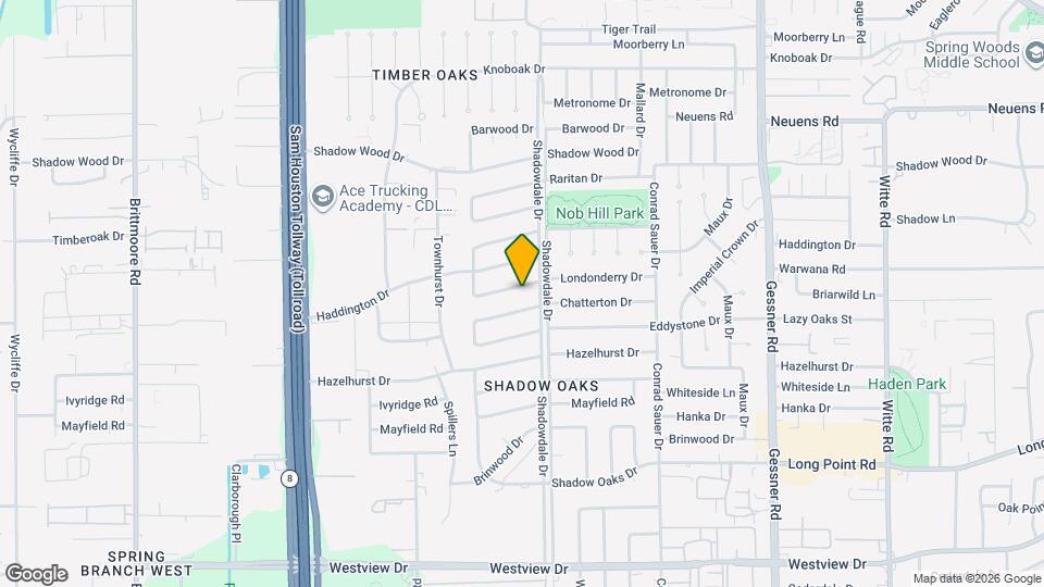 10411 Londonderry Dr Map and Location Details