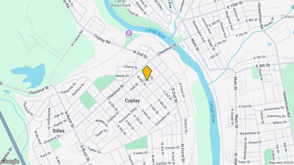 9 N 4th St Mapa y Detalles de la Ubicación