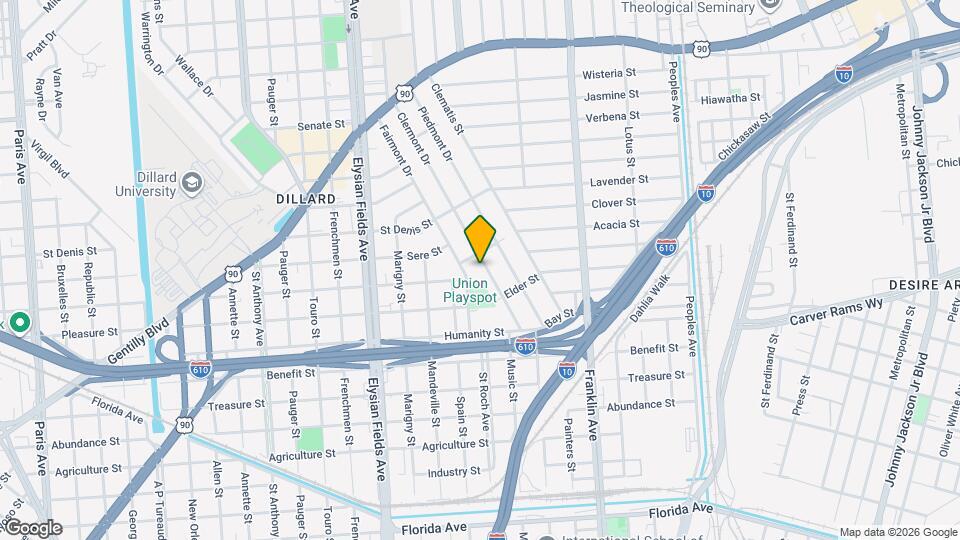 3620 Clermont Dr Map and Location Details
