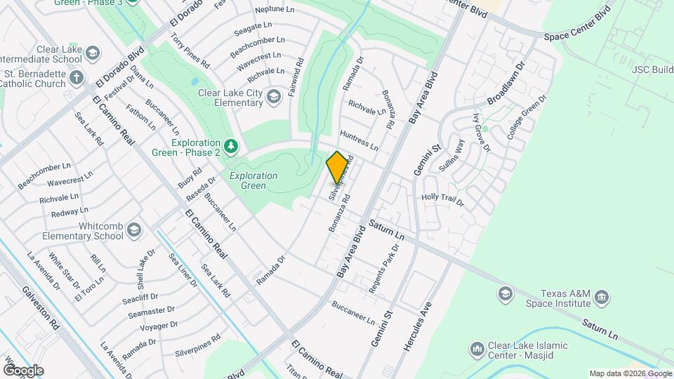 1428 Silverpines Rd Map and Location Details