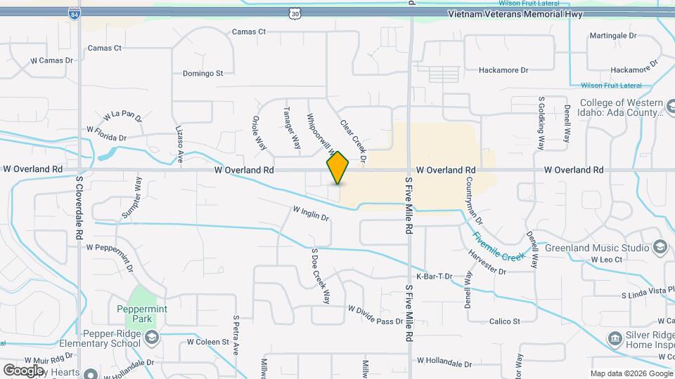 1657 S Arborwood Ln Map and Location Details