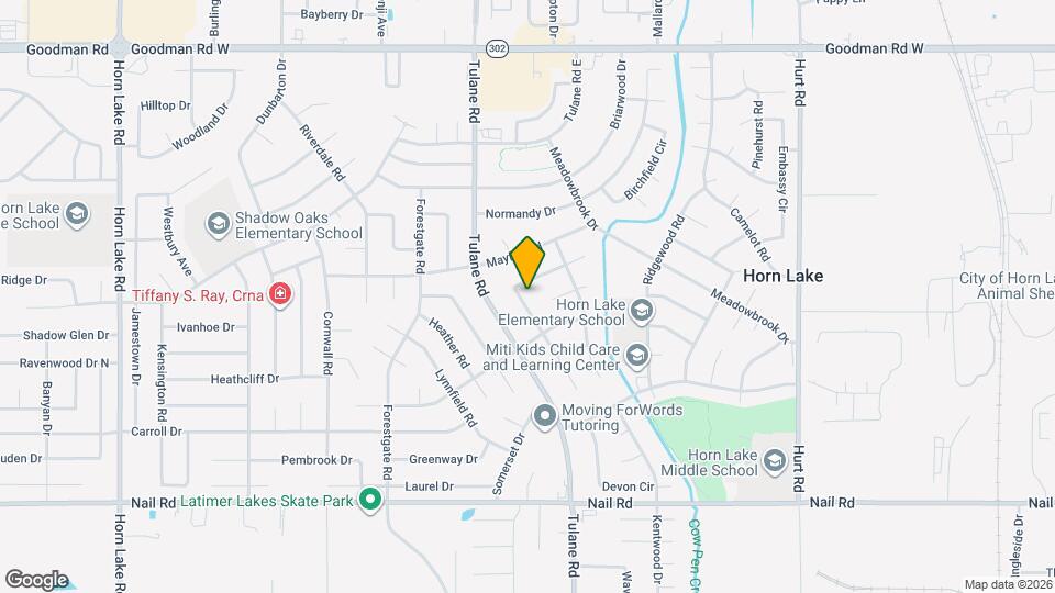 6480 Forest Glen Dr Map and Location Details