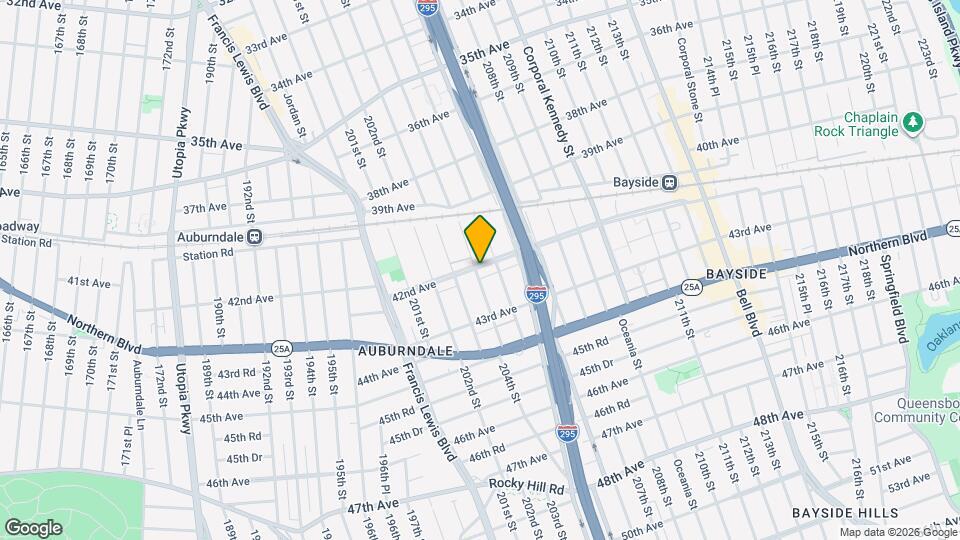 204-06 42nd Ave Map and Location Details