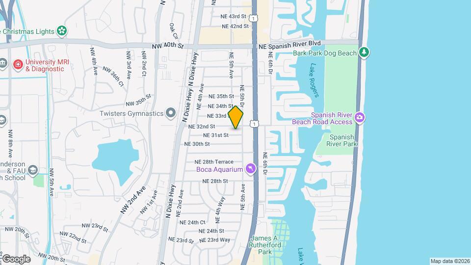 467 NE 31st St Map and Location Details